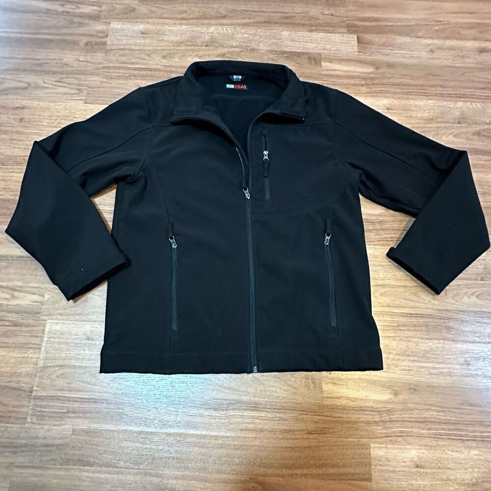 32 degree Heat Black Jacket | Adult Size Medium